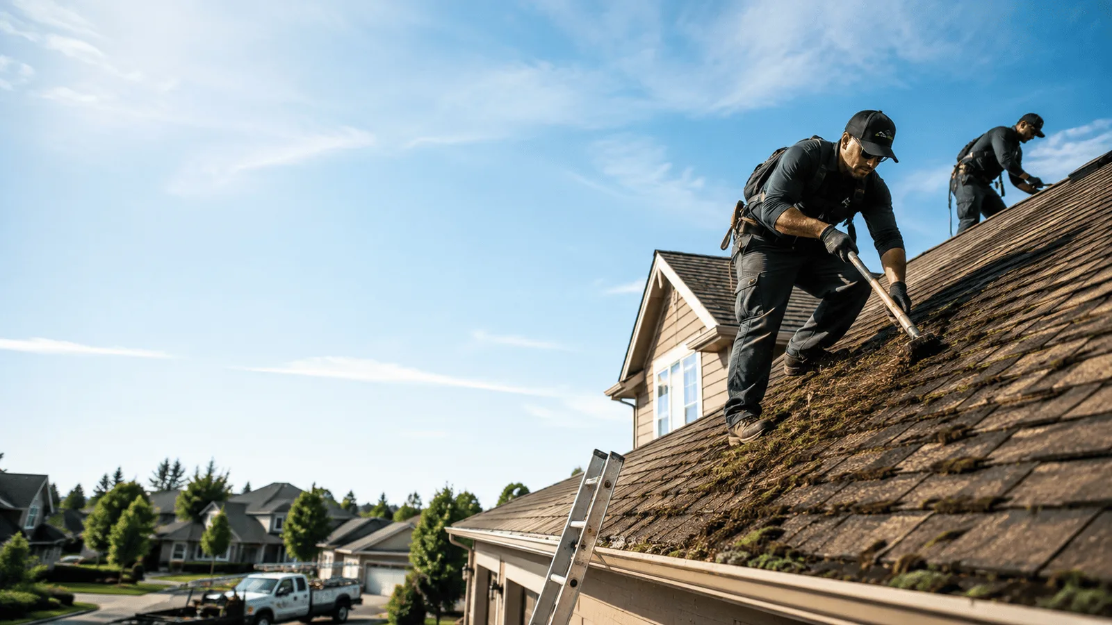 Roof Moss Removal in Baldwin Place, NY near me